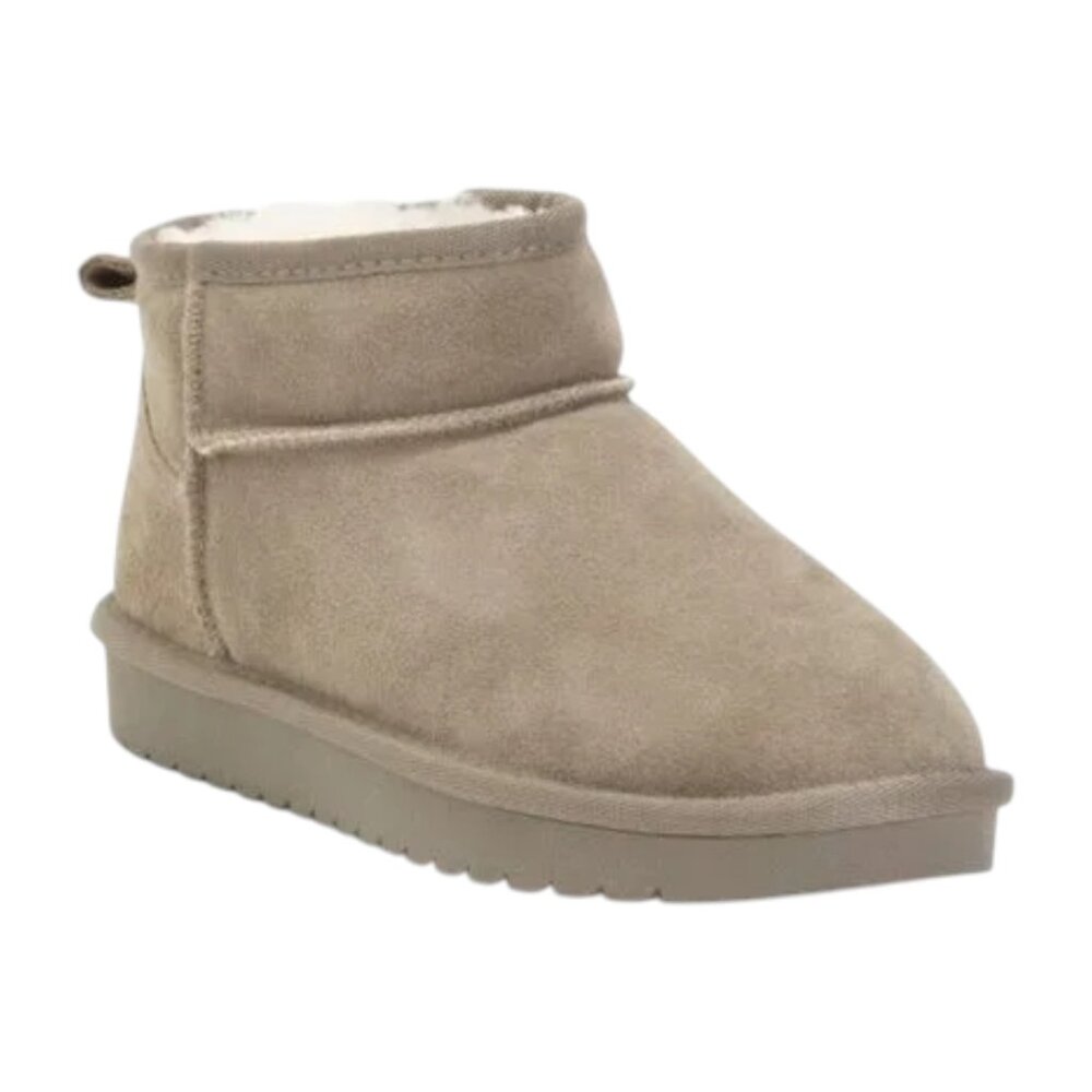 GREYSTONE Olive Suede Scarlet Booties